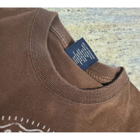 Abercrombie Fitch Men Sz M Muscle Shirt Spell Moose Logo Adirondacks Upstate NY - Picture 7 of 12